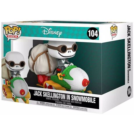 FUNKO POPS Nightmare B.C. Jack Skellington in Snowmobile 104 49146