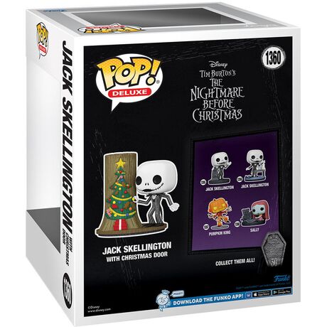 FUNKO POPS Nightmare B.C. 30th Jack w/Christmas Door 1360 72310