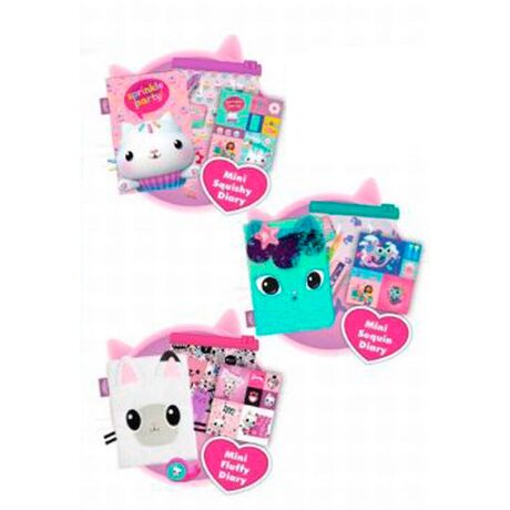 DREAMWORKS ANIMATION Gabbys Dolls House Mini diary assorted