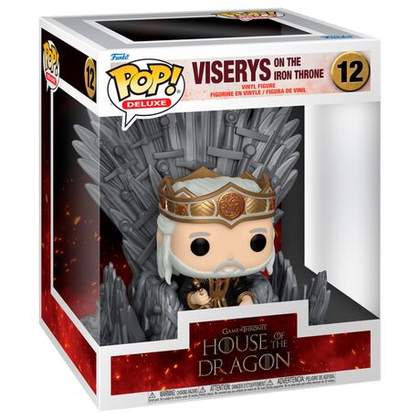FUNKO POPS Deluxe House of the Dragon Viserys on Throne 76470