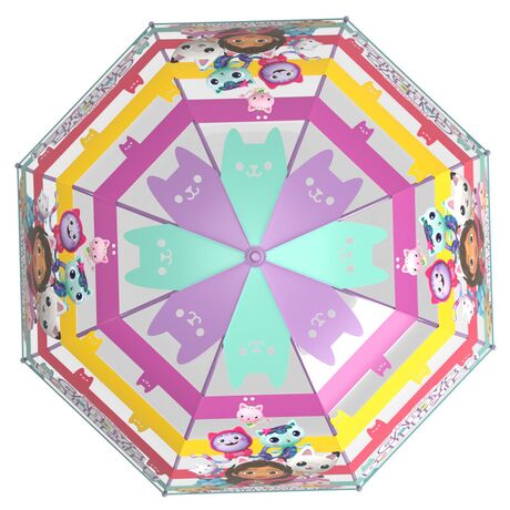 Gabby Doll House manual transparent bubble umbrella 48cm 8426842110226