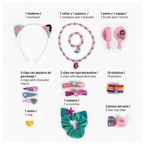 CERDÁ Gabbys Doll House beauty set