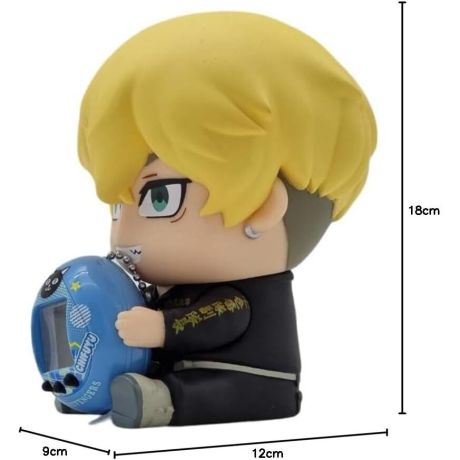 BANDAI Tokyo Revengers Hugmy Tamagotchi + Chifuyu Support figure