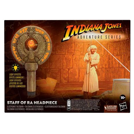 HASBRO Indiana Jones Raiders of the Lost Ark Vara de Ra replica
