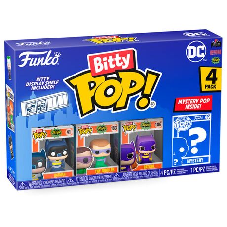 FUNKO BITTY POP 4 Pack DC Batman Batgirl 71314