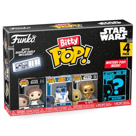 FUNKO BITTY POP 4 Pack Star Wars Leia 71512