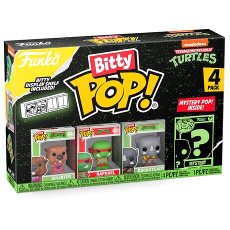 FUNKO BITTY POP 4 Pack TMNT Turtles Splinter 71509