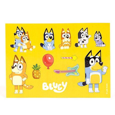 Bluey Colouring stationery set 8445484331141