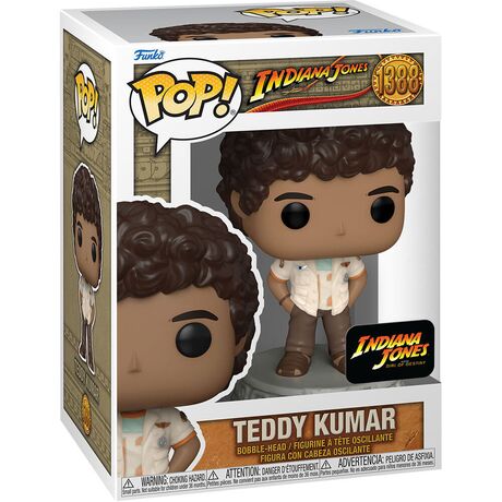 FUNKO POP Indiana Jones Teddy Kumar Bobble 1388 70811