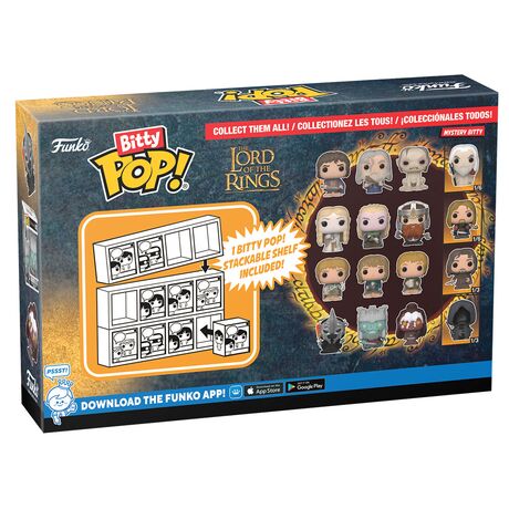 Funko Bitty Pop! Lord of the Rings Witch King 4 pieces 75458