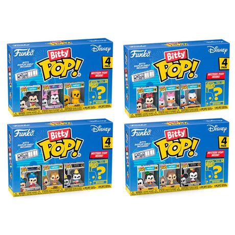 FUNKO BITTY POP 4 Pack Display 12pz Disney 76340 (Τυχαία Επιλογή 1:12)