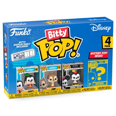 FUNKO BITTY POP 4 Pack Display 12pz Disney 76340 (Τυχαία Επιλογή 1:12)