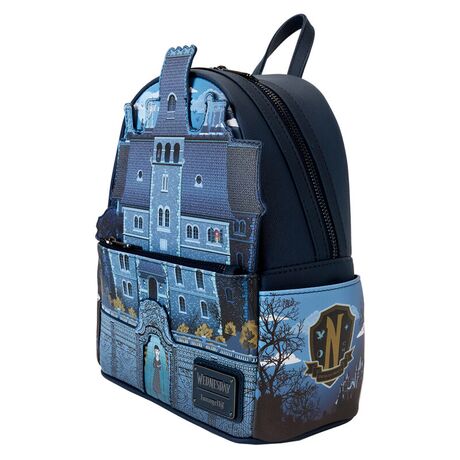 Loungefly Wednesday Nevermore Academy backpack 671803527928