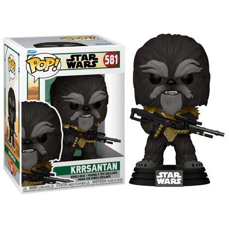 FUNKO POP Star Wars Book of Boba Fett Krrsantan w/BG 581 68651