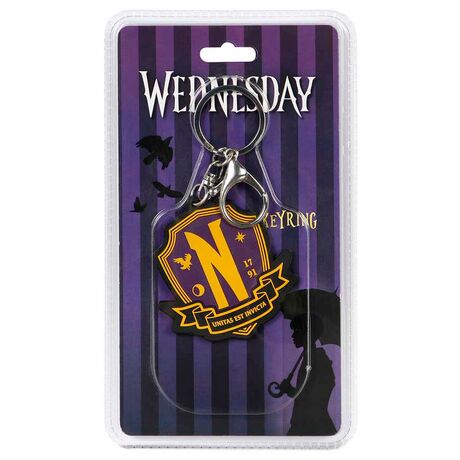 KARACTERMANIA Wednesday Emblem keychain