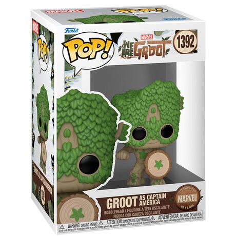 Funko Pop! We Are Groot Captain America 1392