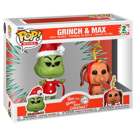 POP pack 2 figures The Grinch - Grinch & Max 889698725057