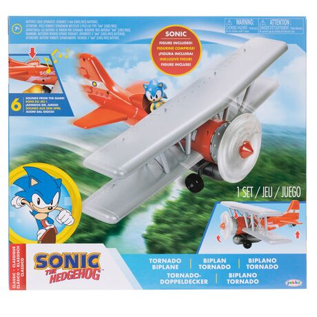 JAKKS PACIFIC Sonic the Hedgehog Tornado biplane