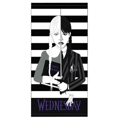 Wednesday microfibre beach towel 8435746907566