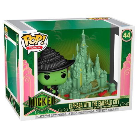 Funko Pop! Wicked: Elphaba with The Emerald City 44