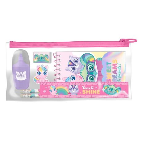 KIDS LICENSING Sweet Dreams stationery set in bag 7pcs