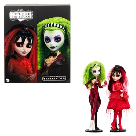 Monster High Beetlejuice set 2 dolls Skullector 194735256648