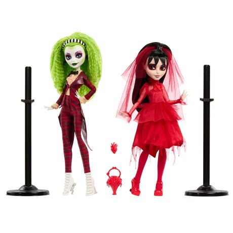 Monster High Beetlejuice set 2 dolls Skullector 194735256648