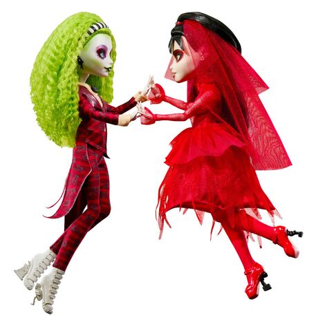 Monster High Beetlejuice set 2 dolls Skullector 194735256648