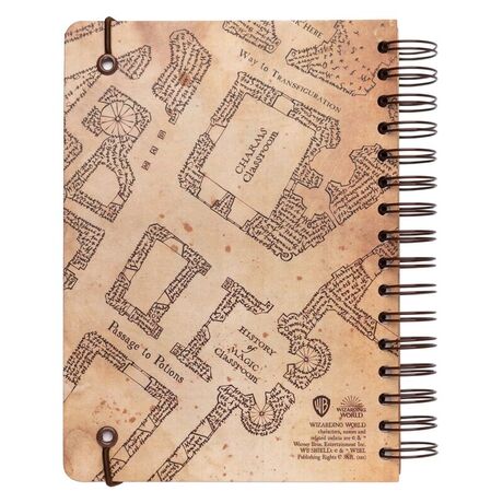 Taccuino A5 Harry Potter Mappa