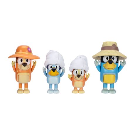 FAMOSA Bluey assorted pack 4 figures