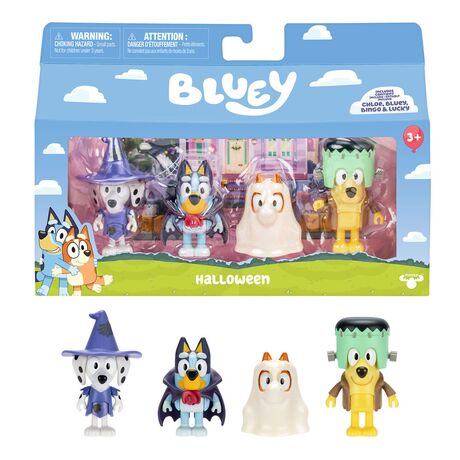 FAMOSA Bluey assorted pack 4 figures