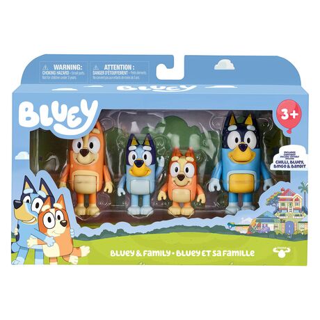 FAMOSA Bluey assorted pack 4 figures