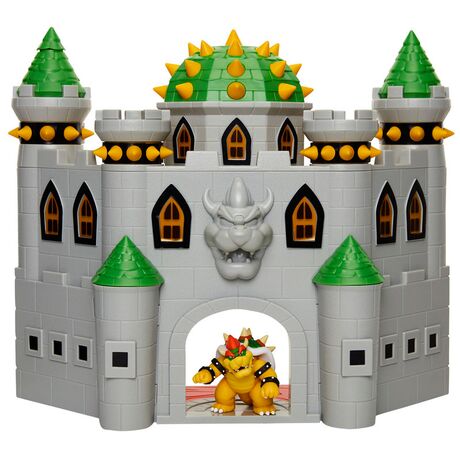 Mario Bros deluxe Bowser Castle playset