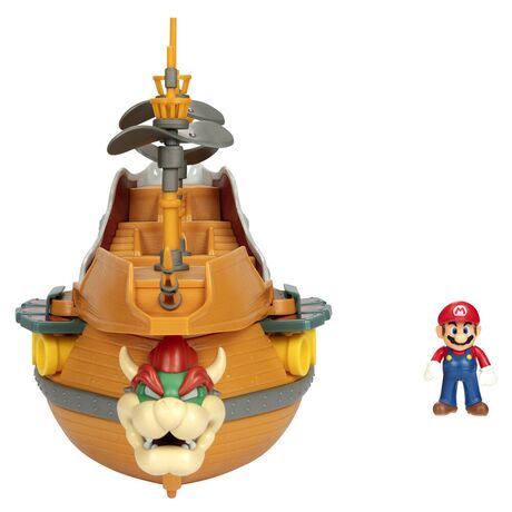 JAKKS PACIFIC Nintendo Super Mario Deluxe Aeronave Bowser playset