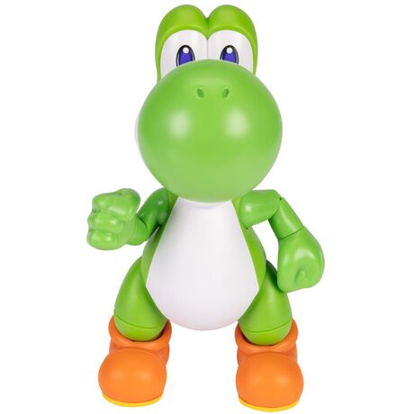 JAKKS PACIFIC Super Mario Bros Lets Go Yoshi interactive figure 36cm