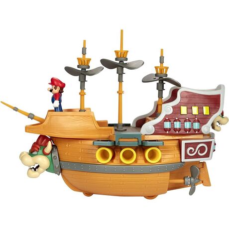 JAKKS PACIFIC Nintendo Super Mario Deluxe Aeronave Bowser playset