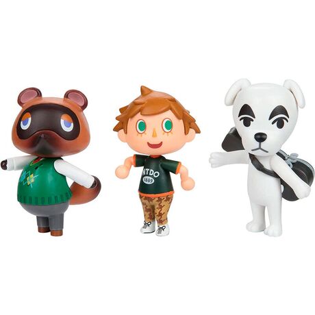 Animal Crossing blister 3 figures 6cm 192995410404