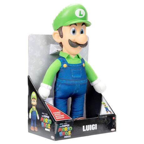Super Mario Bros The Movie Luigi plush toy 30cm