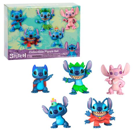 Disney Stitch pack 5 figures 7cm 886144462115