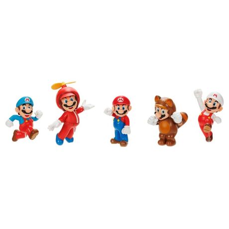 JAKKS PACIFIC Super Mario Bros blister 5 figures 6cm
