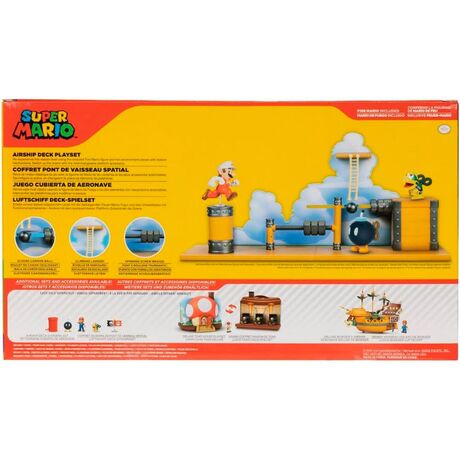 JAKKS PACIFIC Super Mario Bros Aircraft deck playset