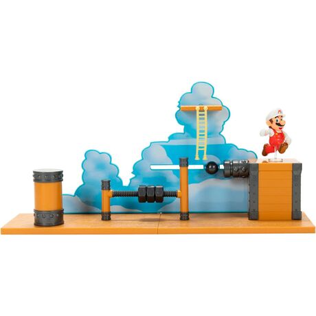 JAKKS PACIFIC Super Mario Bros Aircraft deck playset