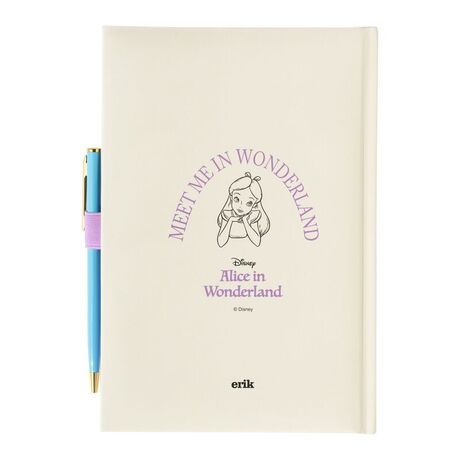 ERIK Disney Alice in Wonderland A5 premium notebook + pen