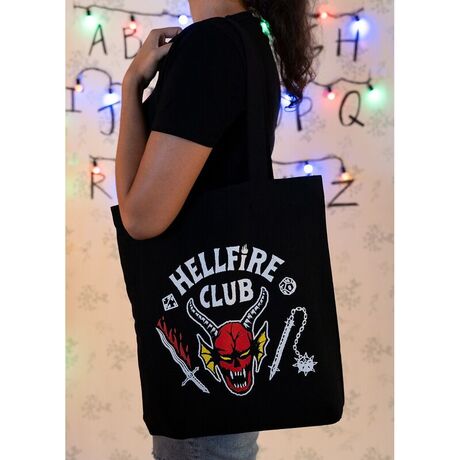 Stranger Things Hellfire Club shopping bag 8435497283186