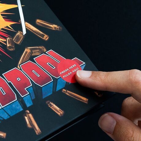 ERIK Marvel Deadpool A5 premium led notebook