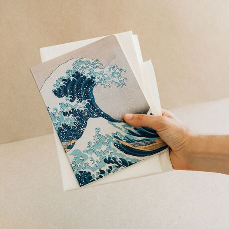 ERIK The Great Wave of Kanagawa Hokusai pack 3 A5 notebooks