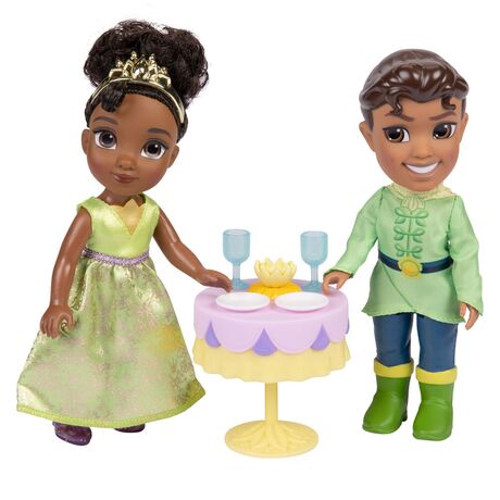 Disney The Princess and the Frog Tiana + Naveen doll 15cm 192995228016