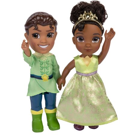Disney The Princess and the Frog Tiana + Naveen doll 15cm 192995228016