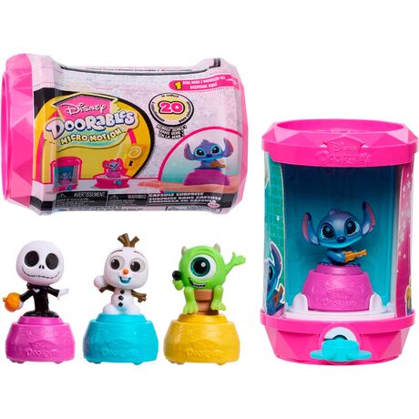 JUST PLAY Doorables Disney Micro Motion surprise capsule assorted