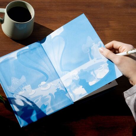 ERIK Disney Alice in Wonderland A5 Notebook + Pen set